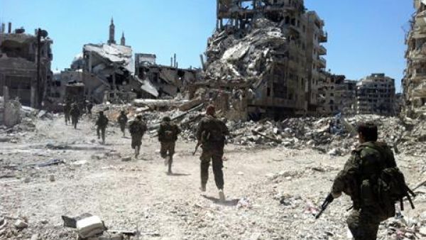 The Syrian army on Tuesday entered rebel-held neighborhoods in Homs. (AFP/File)