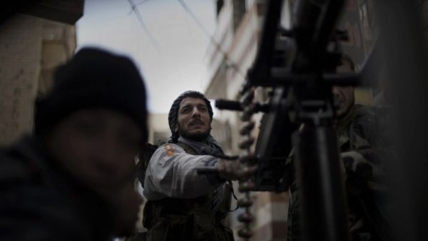 Syrian rebels are armed with foreign-supplied anti-tank weaponry