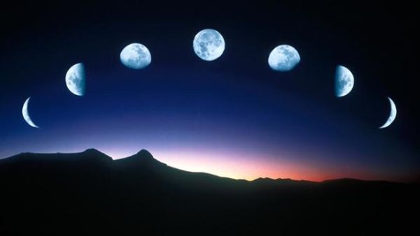 The many faces of the moon