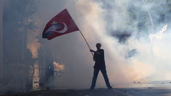 Unprecedented protests in Turkey earlier this year have sparked increased public outlash and criticism of Erdogan's rule over the past six months (File Archive)