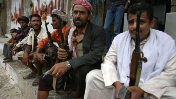 قالت الوزارة ان الرجال كانوا مدججين بالسلاح 