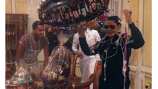 One million strong! Ahlam celebrates her Instagram success. (Image: Instagram)
