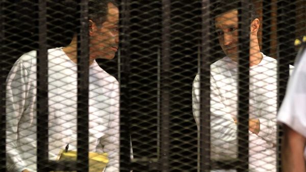 Alaa and Gamal Mubarak reimbursed EGP 1.4m worth of illegal gifts received from the state-owned newspaper Al Gomhoreya.
(Photo: Mohamed Omar)
