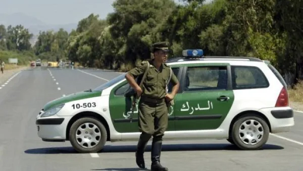 دورية لقوات الدرك الجزائرية