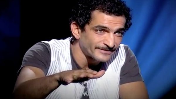 Getting defensive: Amr Waked walks out of Tony Khalife's show. (Image: Facebook) Getting defensive: Amr Waked walks out of Tony Khalife's show. (Image: Facebook)