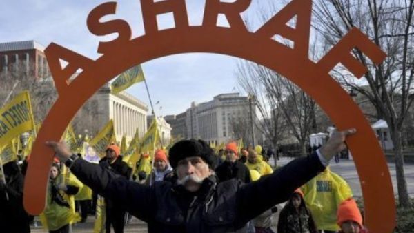 تظاهرة دعم لمخيم اشرف في واشنطن 
