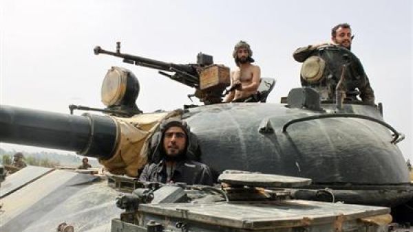 قوات الرئيس السوري بشار الاسد في القصير
