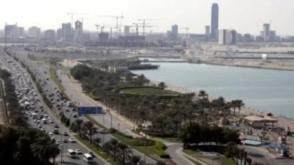 مشهد عام لمدينة المنامة