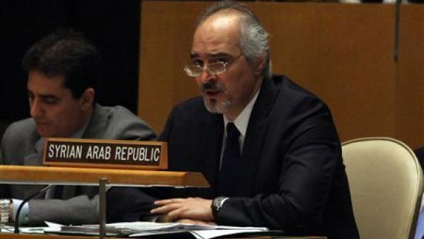 السفير السوري لدى الأمم المتحدة بشار الجعفري
