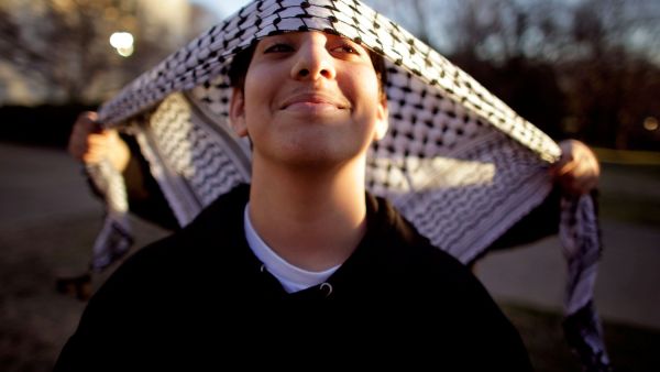 Joudeh Hirbawi's keffiyeh-making factory in the West Bank was Arafat's head-scarf-manufacture of choice and popular 
outlet for the international symbol of the Palestinian people and their cause.