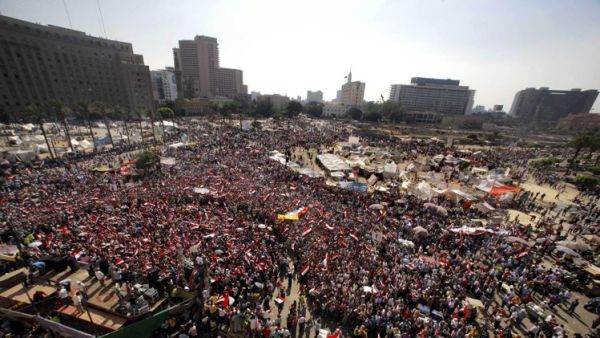 حشود في ميدان التحرير