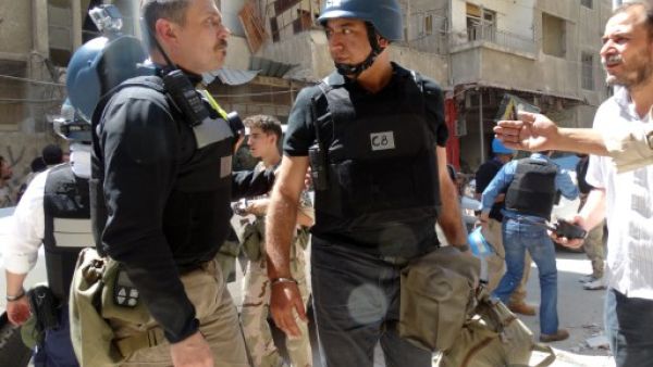 UN inspectors visited the chemical stockpile sites throughout Syria in the fall of last year (File Archive/AFP)