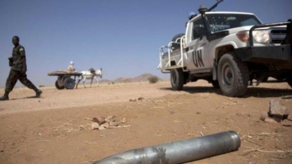 دورية للقوات الدولية في السودان