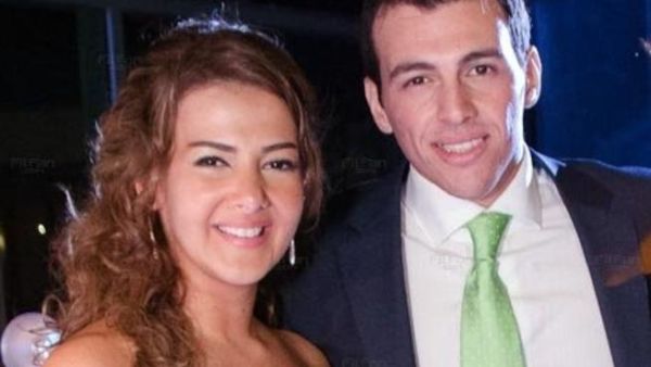 Donia Samir Ghanem and Ramy Radwan recently celebrated their engagement