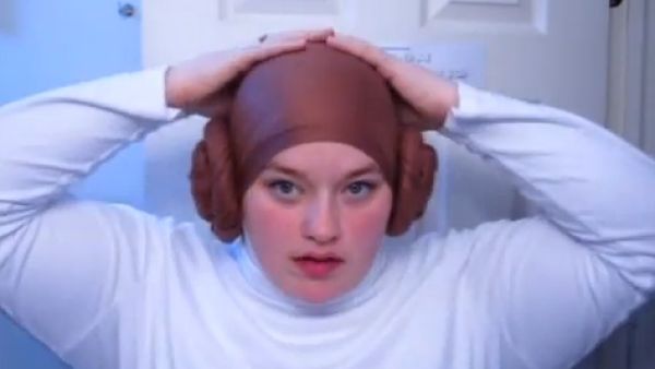 The Princess Leia tutorial (YouTube screenshot)