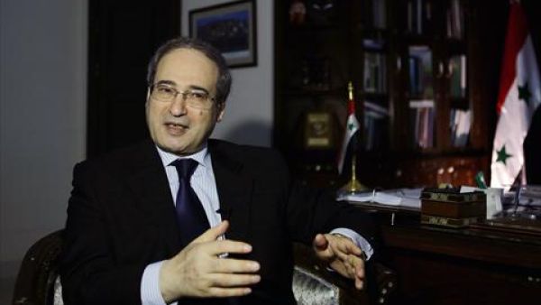 Syrian deputy Foreign Minister, Faisal Muqdad, warned that the Syrian government would not back down in the face of a western strike on Syria, even if World War Three kicks off. (AFP)