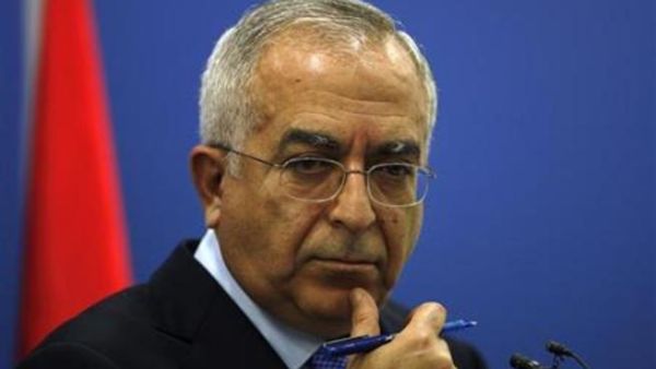 رئيس الوزراء الفلسطيني سلام فياض