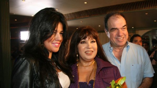 Fifi Abdo celebrates the engagement of her daughter Hanadi in the UAE. (Image: Alarab.net)