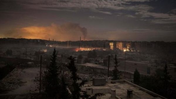 مشهد من التقال المحتدم في حلب