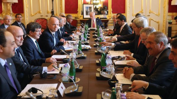 The Syrian opposition had previously delayed their meeting in Istanbul in order to attend this past week's meeting in London with the "Friends of Syria" (AFP)