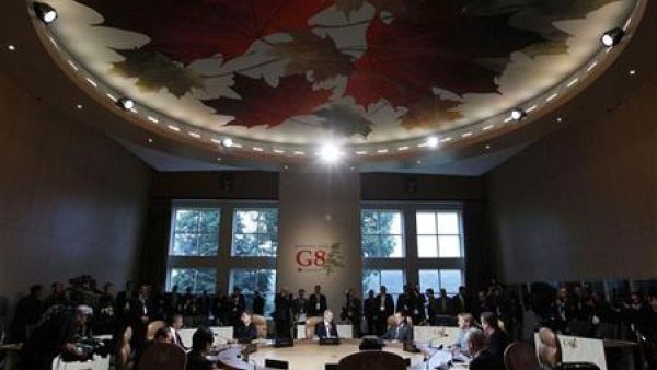 زعماء مجموعة الثماني في هانتسفيل 