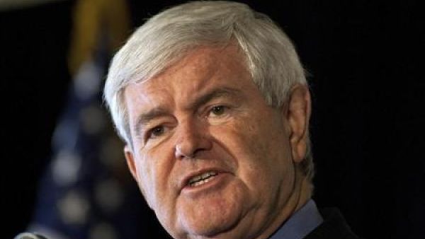 المرشح الجمهوري في انتخابات الرئاسة الامريكية نيوت جينجريتش 