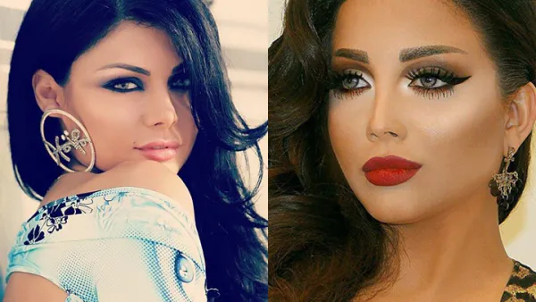 Sisters Haifa Wehbe and Rola Yamout are on very bad terms. (Image: Facebook)