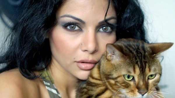 Haifa has given her long locks the chop 