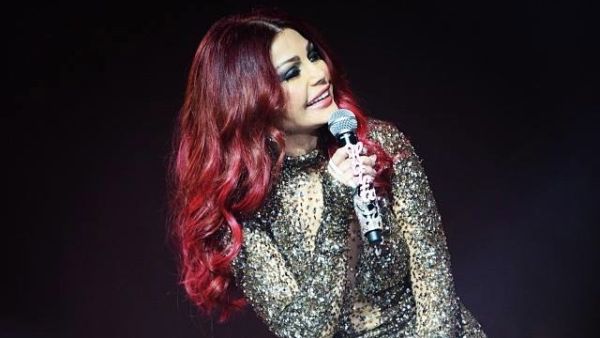 Haifa Wehbe is now officially a redhead! (Image: Facebook)