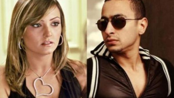 Egyptian singer Hamada Hilal and actress Bushra.