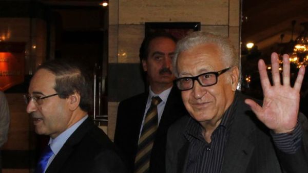 الموفد الخاص للامم المتحدة والجامعة العربية الى سوريا الاخضر الابراهيمي