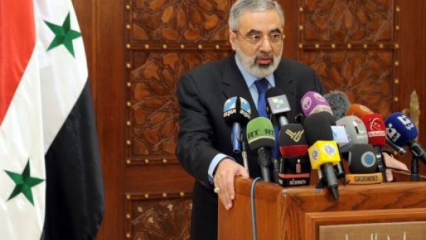 وزير الاعلام السوري عمران الزعبي