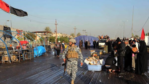 موقع هجوم انتحاري في منطقة الدورة جنوب بغداد
