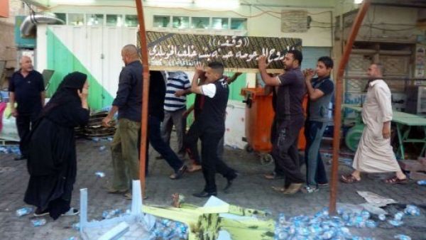 تشييع احد ضحايا الهجوم ضد مجلس عزاء شيعي في مدينة الصدر 22 ايلول/سبتمبر
