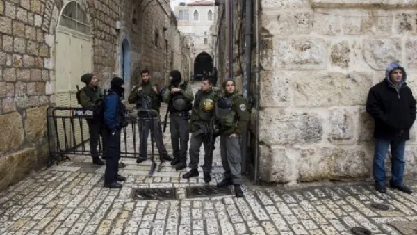 جنود اسرائيليون في القدس