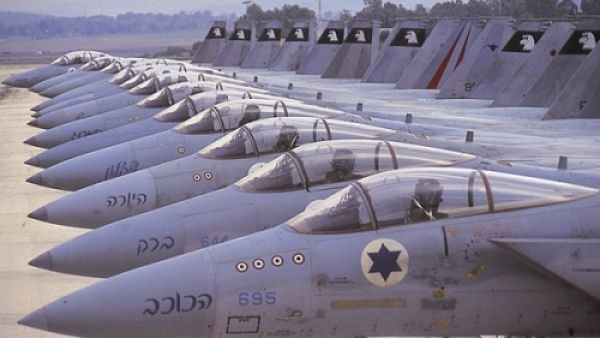 IDF warplanes. For illustrative purposes from aviationintel.com