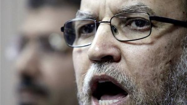 عصام العريان نائب رئيس حزب الحرية والعدالة المنبثق عن جماعة الاخوان المسلمين في مصر 
