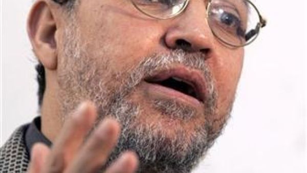 عصام العريان نائب رئيس حزب الحرية والعدالة بمصر 