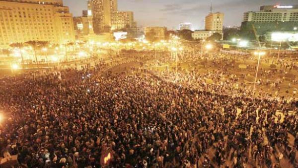 January 25 Revolution: Over two million protesters gathered in Tahrir Square (Photo: movements.org)