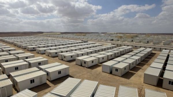  general view of the new Mrigeb al-Fuhud refugee camp, 20 kilometres east of the city of the Jordanian city of Zarqa, is seen as Jordan opened a second camp for Syrian refugees on Wednesday, after the United Nations said the number seeking shelter in the kingdom is expected to triple by the end of the year. (Photo: AFP / KHALIL MAZRAAWI)