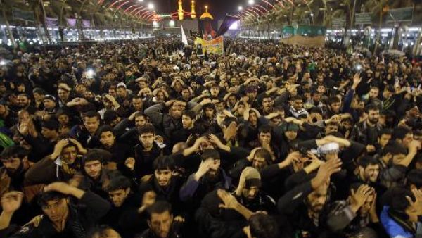 احياء ذكرى اربعين الامام الحسين في كربلاء