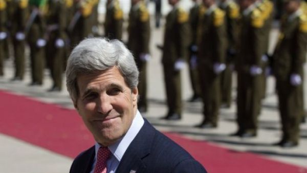  John Kerry has said he will work with Israel and Palestinian leaders in an effort to revive the West Bank's economy