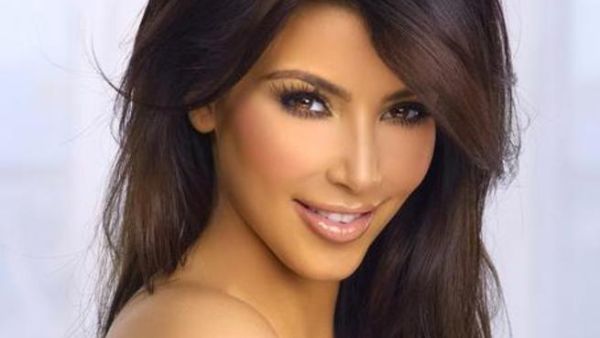 Kim Kardashian and her cat
