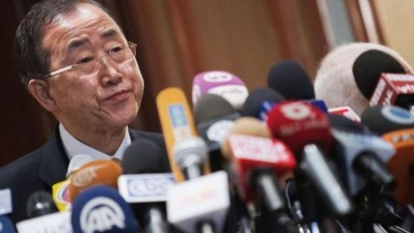 الأمين العام للأمم المتحدة بان جي مون