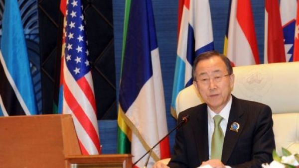 الامين العام للامم المتحدة بان كي مون