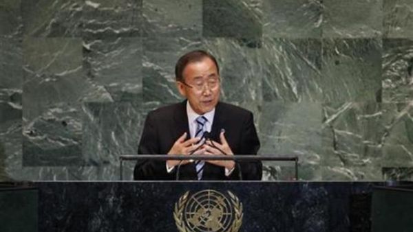 الامين العام للامم المتحدة بان كي مون