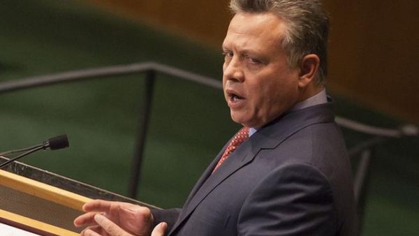 King Abdullah II of Jordan addresses Amman's ICT community