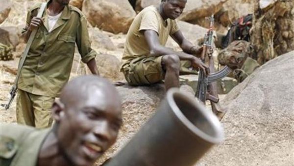 متمردون بولاية جنوب كردفان
