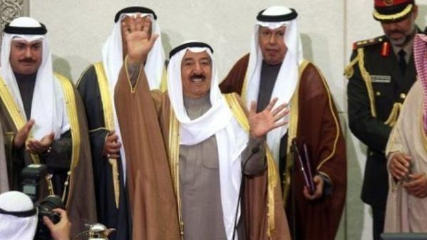 امير الكويت في افتتاح البرلمان