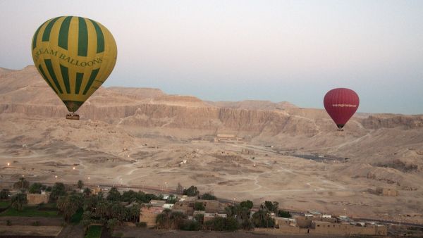 At least 19 tourists have been killed in a hot air balloon crash in the Southern town of Luxor in Egypt 